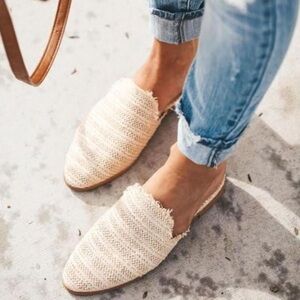 Miim Genuine Leather Raw Hem Womens Size 10